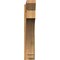 Ekena Millwork Imperial Slat Rough Sawn Outlooker, Western Red Cedar, 8"W x 42"D x 42"H OUT08X42X42IMP06RWR - alternate 4